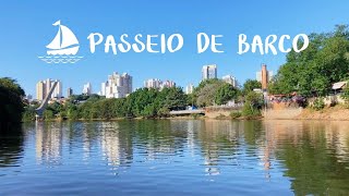 PASSEIO de BARCO pelo Rio Piracicaba em Piracicaba interior de SP [upl. by Eelsel976]