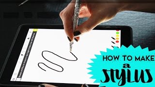 How to Make an iPad Stylus Pen Easy Tutorial [upl. by Lepley]