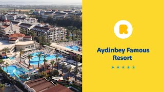 Aydinbey Famous Resort 5  Turcja  hotel dla rodzin z dziećmi na Riwierze Tureckiej [upl. by Bleier]