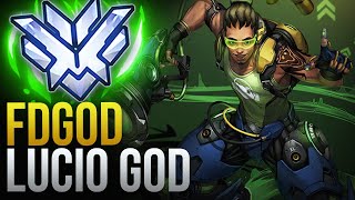 FDGOD  MECHANICAL LUCIO GOD  Overwatch Montage [upl. by Engel]