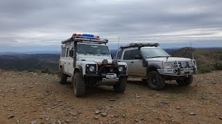 4x4 Mt Gill Track Flinders Ranges Warraweena Conservation Area July 2014 [upl. by Santana]