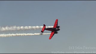 2023 Barksdale AFB Air Show  Matt Younkin  Twin Beech 18 [upl. by Egin]