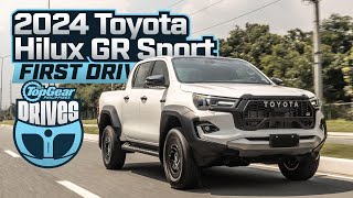 2024 Toyota Hilux GR Sport first drive Nothing like the old Hilux GRS  Top Gear Philippines [upl. by Laehcor]