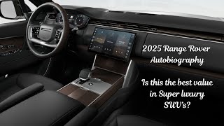 2025 Range Rover Autobiography  Is it worth the hype [upl. by Aikimat]