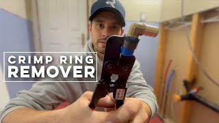 This Plumbing Tool Will SAVE You Money SharkBite Crimp Ring Removal Tool [upl. by Zerk]