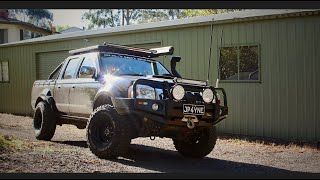 MEAN Modified D22 Nissan Navara CLEAN MODIFIED 4WD [upl. by Eulalee490]