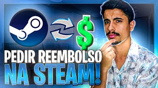 Como PEDIR REEMBOLSO na STEAM [upl. by Ardussi]