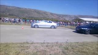 BMW E60 530d  535d vs Audi A4 B9 20 TDI Quattro [upl. by Zobkiw87]