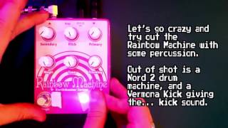 Earthquaker Devices  Rainbow Machine pedal synth and drum machine demo [upl. by Fionnula]