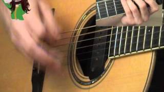 Blowin In The Wind Rhythm Guitar Lesson [upl. by Anaeco750]