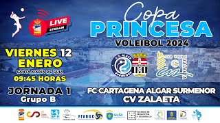 COPA PRINCESA VOLEIBOL 2024  FC CARTAGENA ALGAR SURMENOR  CV ZALAETA [upl. by Thrasher707]