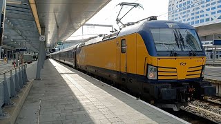 NIGHTJET vertrekt van station Utrecht Centraal [upl. by Corella]