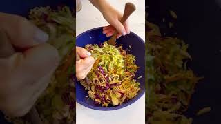 Ramen Asian Coleslaw Recipe [upl. by Kane]