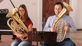 Bajazzo  LOW BRASS TRIOS Vol3  EuphoniumBaritonTuba [upl. by Lletnohs]