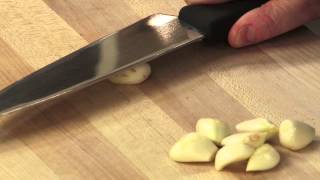 Cooking School How To Mince Garlic Fast [upl. by Elocyn]