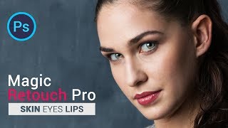 Retouch With Magic Retouch Pro 42  Skin Eyes Lips Retouch [upl. by Eveiveneg]