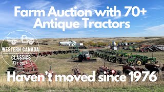 Large Sask Farm Auction with 70 Antique Tractor’s And Vehicles Ritchie Bros March 31st 2025 [upl. by Liza]