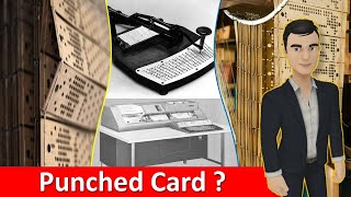 What is a Punched Card   How did Punch Cards Work in Hindi [upl. by Volding]