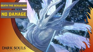 Dark Souls Remastered 22  Seath the Scaleless No Damage Tail Cut [upl. by Lexi]