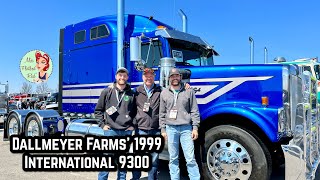 Dallmeyer Farms’ 1999 International 9300 Truck Tour [upl. by Eedyaj]