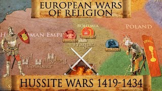 Battle of Lipany  Hussite Wars 14191434  European Wars of Religion DOCUMENTARY [upl. by Frederico209]