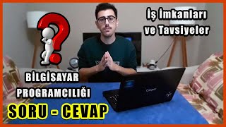 8 Soruda Bilgisayar Programcılığı  İş İmkanları DGS İle Geçiş ve Tavsiyeler 📚 Yks 2020 Tercihler [upl. by Beauregard782]