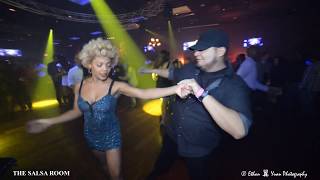 DELIA MADERA amp JOSE SARABIA Salsa Social Dance At THE SALSA ROOM [upl. by Ahsiaa]