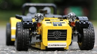 LEGO Ideas Caterham Seven 620R Review 21307 [upl. by Harikahs]