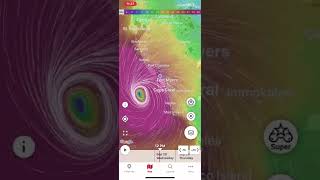 Windfinder Pro’s Hurricane Ian Forecast [upl. by Elinad]