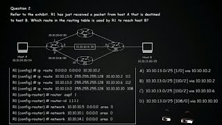 CCNA Exam 200301  CCNA Exam practice part 33 [upl. by Sillad]