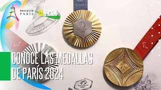 Estas son las medallas de los Juegos Olímpicos París 2024 [upl. by Downs]