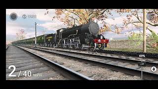 Trainz 3 Hawes Junction Winter Catches [upl. by Irihs444]