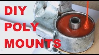 How to make DIY polyurethane engine mounts [upl. by Eeleak282]