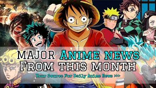 Anime News Top Releases amp Updatesquot Naruto Liveaction😱🔥 [upl. by Helbonna]