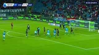 Cagliari Vs Napoli 04 All Goals Results Extended Highlights amp Match Analysis [upl. by Akiaki621]