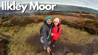 Ilkley Moor walk in West Yorkshire  Things to do near Leeds  Exploring the UK [upl. by Pooi683]