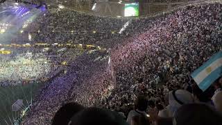 “La Cumbia De Los Trapos”  Argentina vs France  2022 FIFA World Cup Final  Lusail Stadium  Qatar [upl. by Other]