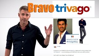 Bravo Trivago  Alpha M Interviews The Trivago Guy [upl. by Cleopatra170]