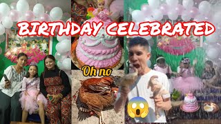 8th Birthday Celebration 🎉🎂  Birthday ma Murder 😱viralvideo trending birthday [upl. by Krishnah]