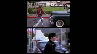 Eric Stoltz vs Michael J Fox as Marty McFly for Back to The Future shorts [upl. by Ayanet287]