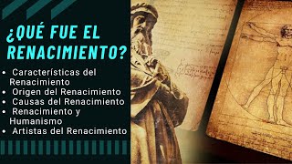 El Renacimiento ¿ Que fue el renacimiento [upl. by Whitebook311]