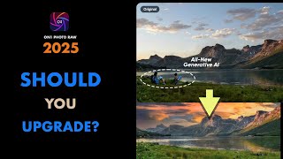 ON1 PHOTO RAW 2025 IS HERE W GENERATIVE AI SHOULD YOU UPGRADE 5 NEW FEATURES [upl. by Alaham636]