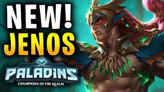 JENOS NEW BUILD IS UNKILLABLE  Paladins Gameplay Build [upl. by Behm192]