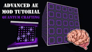 Advanced AE Mod Tutorial  Extended Pattern Providers amp Quantum Crafting for Applied Energistics 2 [upl. by Kragh]