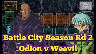 Odion vs Weevil  Yugioh Battle City Season Round 2 yugioh yugiohtcg yugiohcards shorts [upl. by Saitam820]