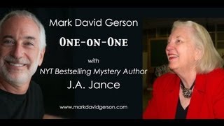 Mark David Gerson 1on1 with JA Jance NY TimesBestselling Mystery Author [upl. by Kerry158]