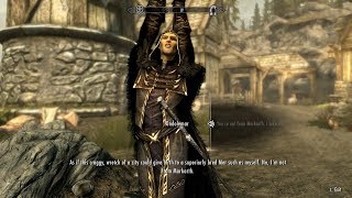 TES V Skyrim Special Edition  Ondolemar Snake Dancing [upl. by Ehr]