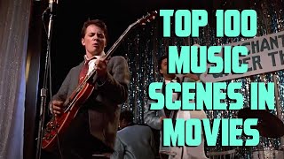 Top 100 Music Scenes In Movies [upl. by Ayama]