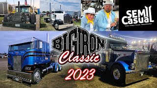 HUGE Semi Truck Show  Big Iron Classic 2023 [upl. by Magdalena]