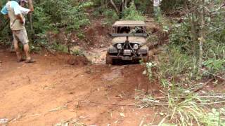 Jeep Willys com motor de opala 4cc  23022013 [upl. by Elberfeld535]